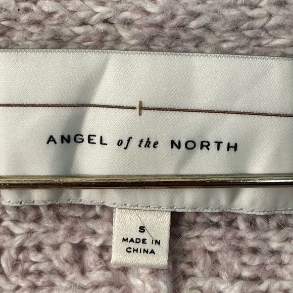 ANGEL of the NORTH ANTHROPOLOGIE Small Chauvet Open Front Cardigan Alpaca Blend - Picture 6 of 11